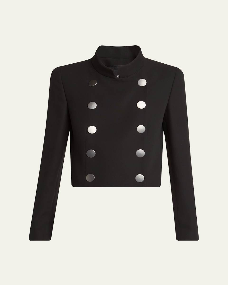 Double-Breasted Short Jacket